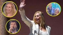 Karina Milei, Guido Kaczka, Norberto Horacio Milei y Alicia Lujan Lucich