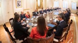 Reunion de gobernadores con el presidente Javier Milei en Casa de Gobierno.
