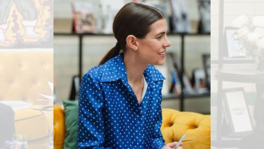 Por qué deberíamos robarle el estilo pijama a Charlotte Casiraghi este verano