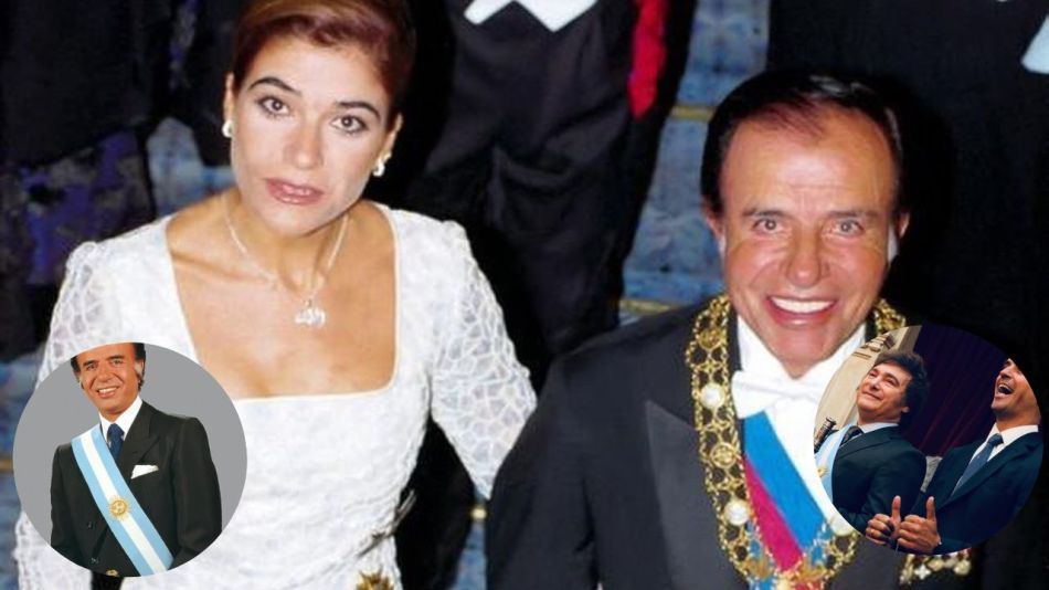 Zulemita y Carlos Menem 