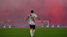 Enzo Perez en el Mas Monumental