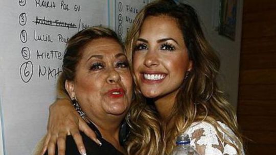 Milett Figueroa y su mamá
