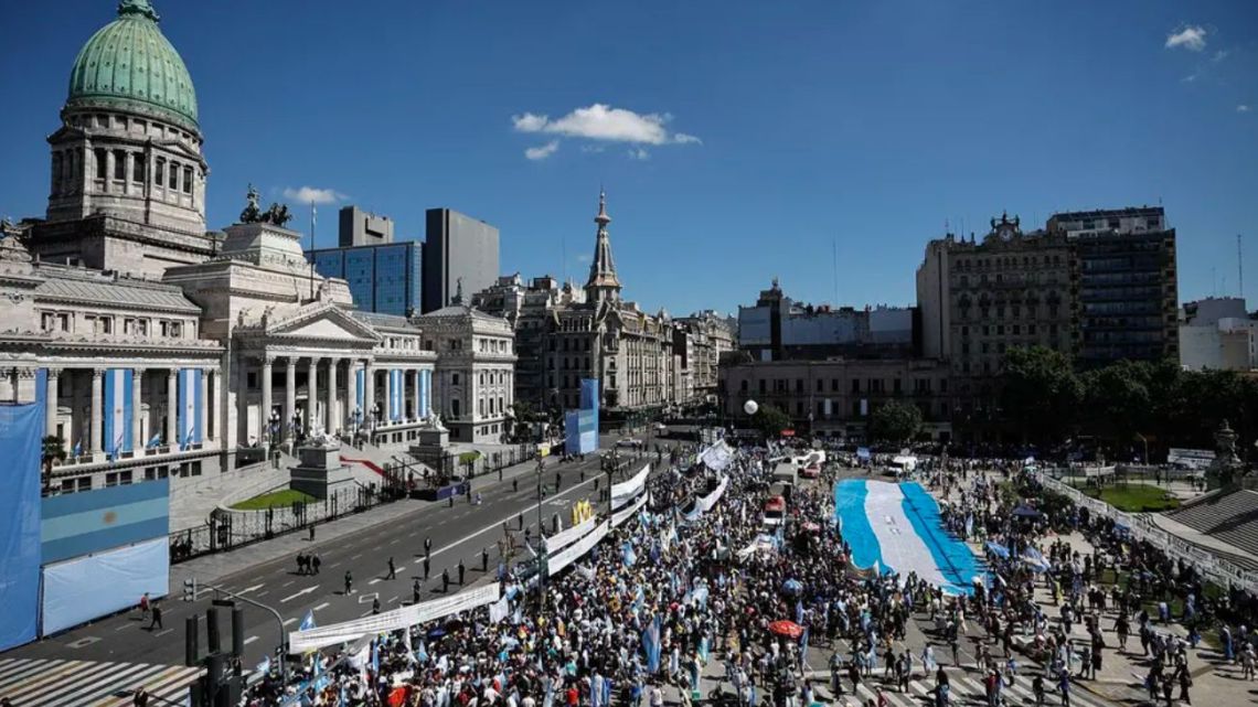 Desactivaron La Marcha Convocada Para Mañana En Apoyo A Javier Milei ...