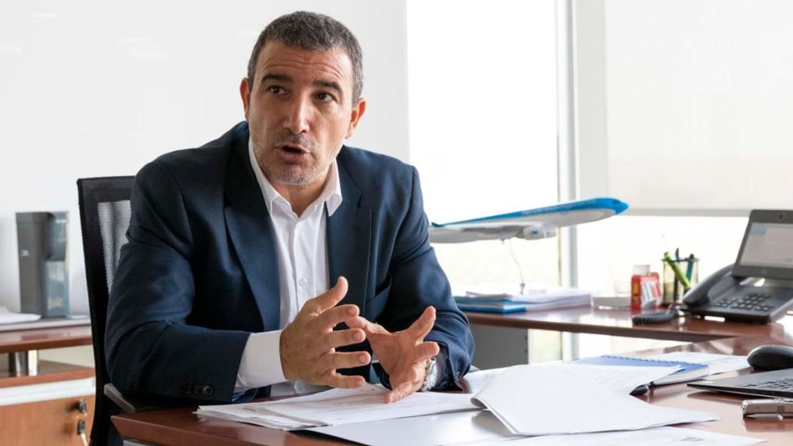 Fabián Lombardo, the new president of Aerolíneas Argentinas.