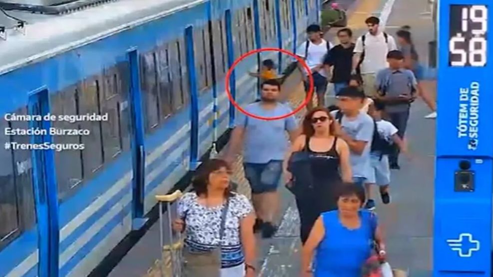 Un nene cayó en las vías del tren en Burzaco y fue rescatado de milagro