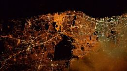 Vista satelital de Buenos Aires