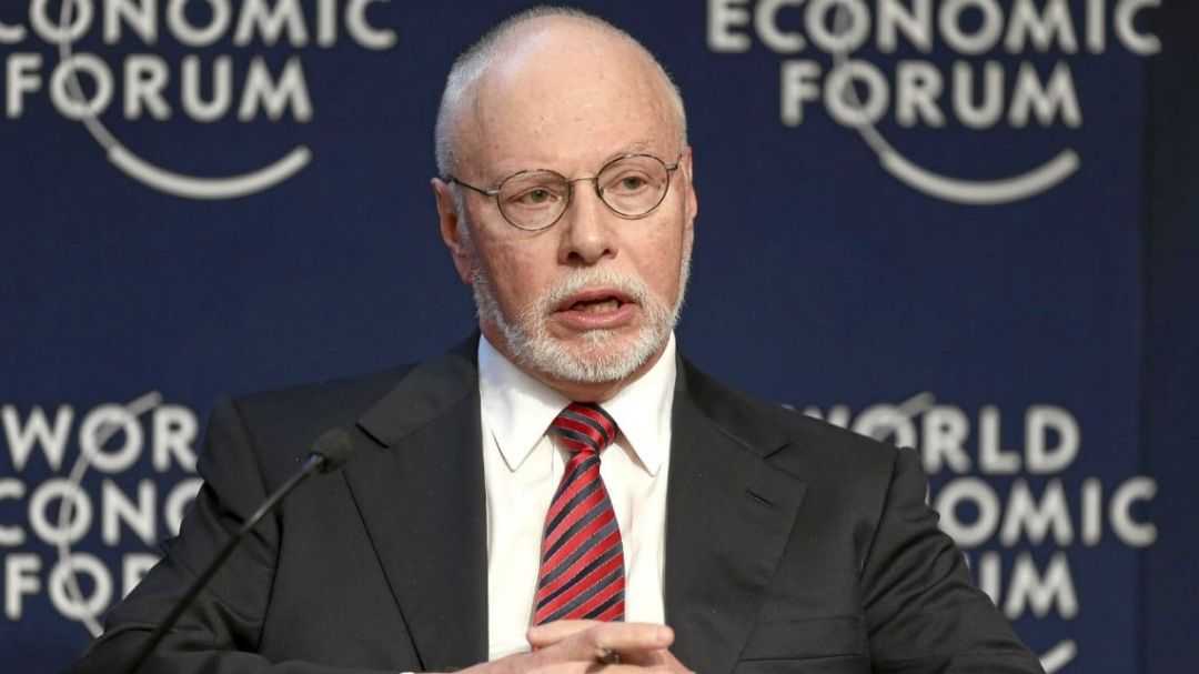 Paul Singer, titular del fondo buitre Elliot Management, en el Foro de Davos.