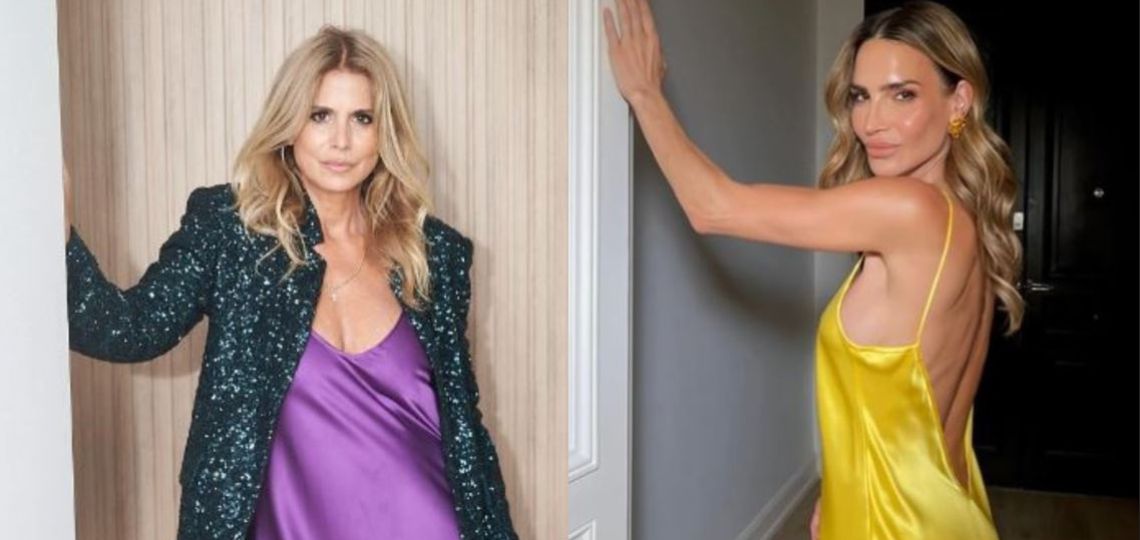 Flavia Palmiero y María Vázquez llevan el vestido más trendy del verano, el vestido lencero