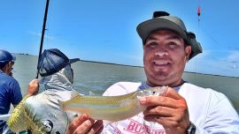 La laguna está en 1.30 metros, mucho mejor de los 80 cm que supo tener hace pocas semanas.