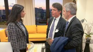 Luis Caputo y Nicolás Posse se reunieron con funcionarios del FMI en Casa Rosada.
