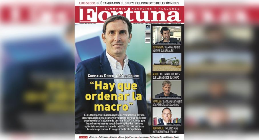 Tapa Revista Fortuna Enero 2024
