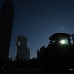 Los agricultores se manifiestan contra los planes del gobierno de eliminar los subsidios fiscales al diésel para vehículos agrícolas en Frankfurt, Alemania. Foto de Kirill KUDRYAVTSEV / AFP | Foto:AFP