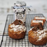Budín de dulce de leche