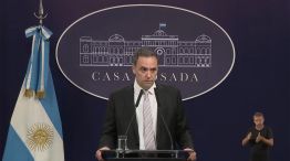 Conferencia de prensa de Manuel Adorni, vocero presidencial