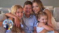 La tierna foto de Evangelina Anderson junto a sus hijos en Disney