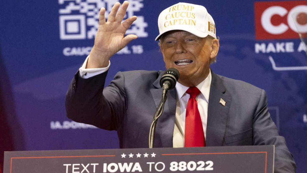 Donald Trump Iowa 20240115