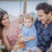 Noah Mónaco, Pico Mónaco y Diana Arnopoulos