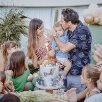 Noah Mónaco, Pico Mónaco y Diana Arnopoulos