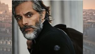 El debut como modelo internacional de Joaquin Furriel por las calles europeas