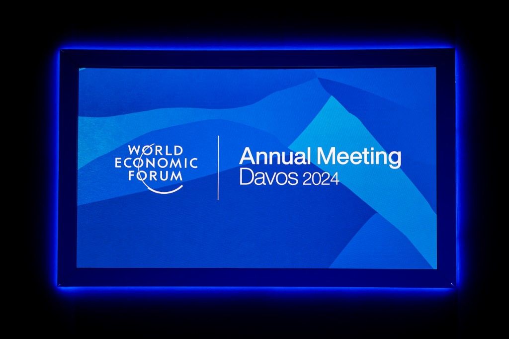 Javier Milei en Davos
