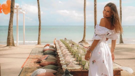 Todos los detalles del cumpleaños con estética mexicana que organizó Pampita en la Riviera Maya