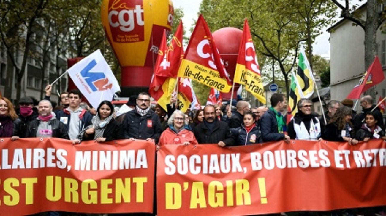Romain Descottes: “En Francia vemos que los ataques a los derechos fundamentales de los trabajadores de Argentina es un peligro muy grande"