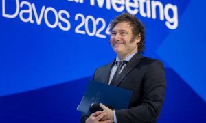 Milei en Davos
