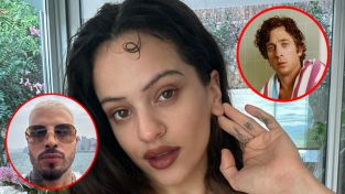 Rosalía, Rauw Alejandro y Jeremy Allen White