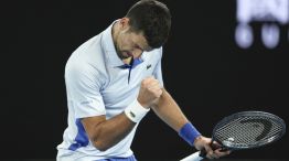 Crack total: Novak Djokovic, en Australia.
