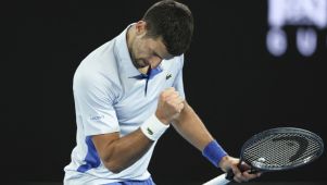 Crack total: Novak Djokovic, en Australia.