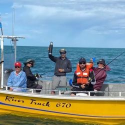 Sin lluvias y con buenas temperaturas, muchos cañófilos recorrieron el país pescando. 