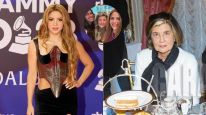 Shakira con Inés Pertiné y Gabriela Vaca Guzmán 