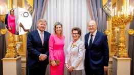 Máxima Zorreguieta apareció en un evento con un cautivante look barbiecore que repitió cinco veces