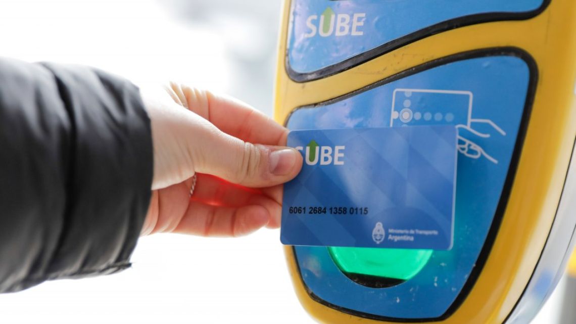 On April 1, registered SUBE cards will pay lower rates