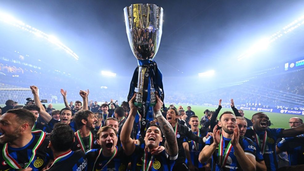 Inter ganó la Supercopa de Italia