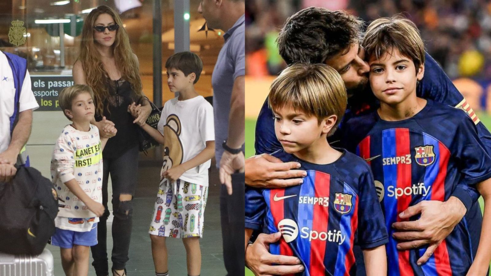 Shakira và Piqué được cho là đã quyết định thuê vệ sĩ để bảo vệ Milan và Sasha Piqué | Khuôn mặt