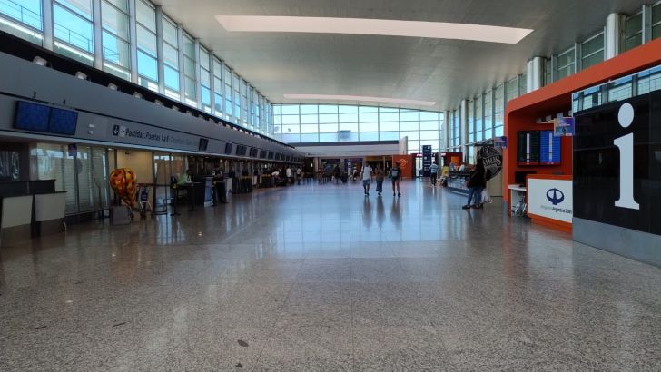 EL PARO EN EL AEROPUERTO CÓRDOBA.