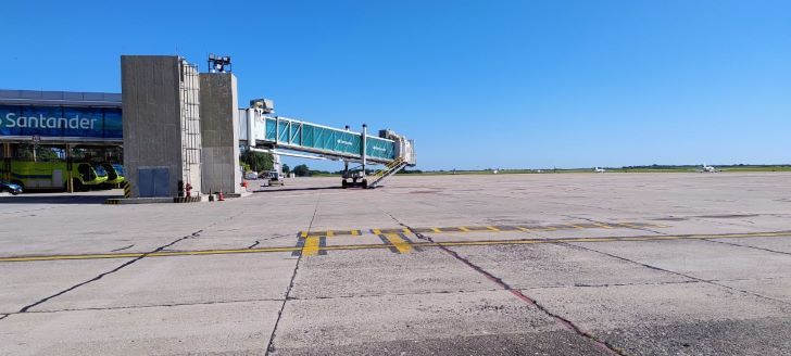 EL PARO EN EL AEROPUERTO CÓRDOBA.