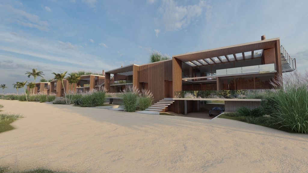 Render de 'La Bonita', proyecto del arquitecto chileno Mathias Klotz.