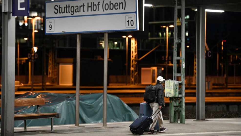 Paro de trenes en Alemania
