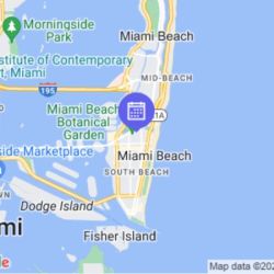 Ubicación del Miami Boat Show que se hará en febrero.