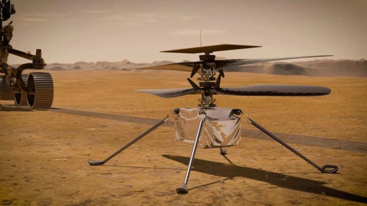 helicóptero Ingenuity de la NASA