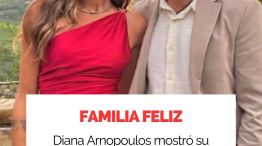 Diana Arnopoulos mostró su pancita de embarazada del segundo hijo que espera con Pico Mónaco