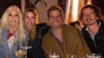 Susana Gimenez y sus hermanos.