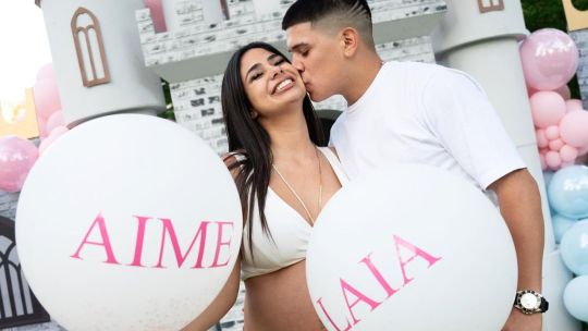 Daniela Celis y Thiago Medina se convirtieron en papás: nacieron las gemelas Aimé y Laia