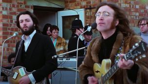 Beatles tocando en la Azotea