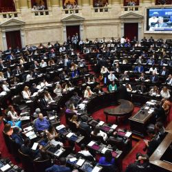 Los legisladores comienzan a debatir el 'proyecto de ley general' de reformas económicas del gobierno en el Congreso de Buenos Aires. Foto de Palo Cuarterolo | Foto:Pablo Cuarterolo