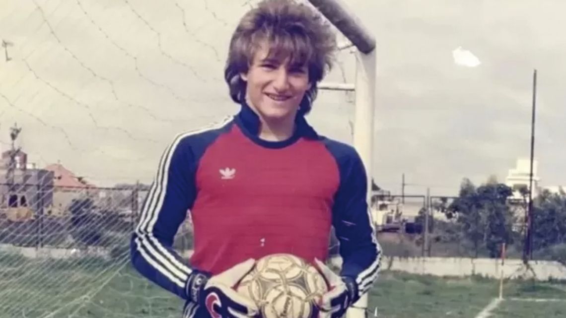 Javier Milei: former goalkeeper.