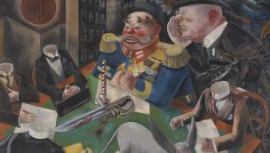El eclipse del sol - George Grosz - 1926.