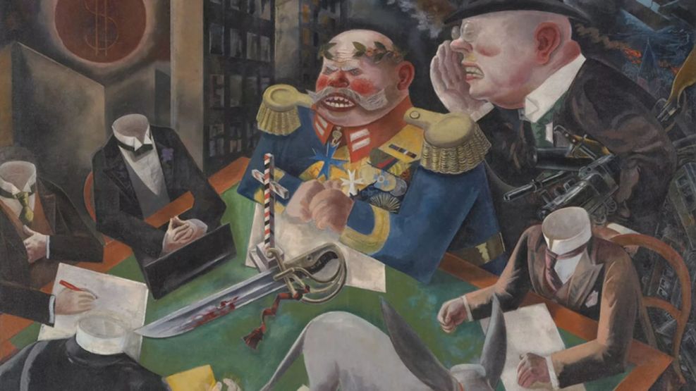 El eclipse del sol - George Grosz - 1926.